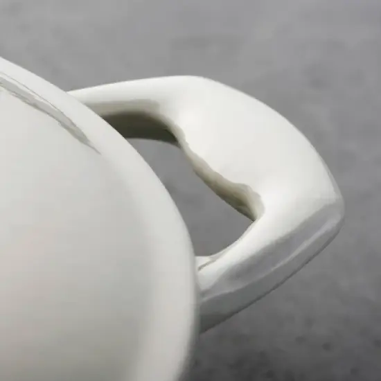 Tramontina 4qt Enameled Cast Iron Covered Braiser - Latte image {5}