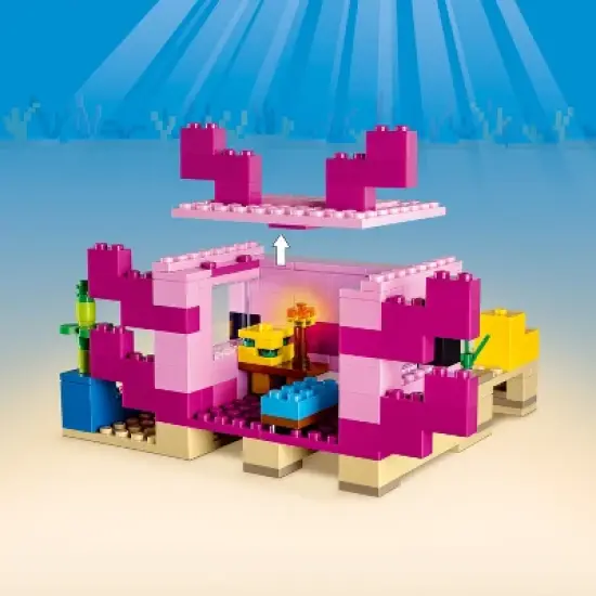 LEGO Minecraft The Axolotl House Building Toy 21247 image {4}