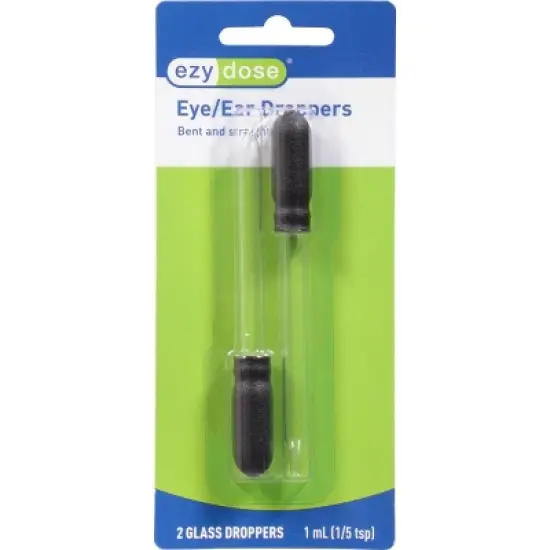 Ezy Dose 1 ml Glass Eye/Ear Droppers 2 ea image {2}