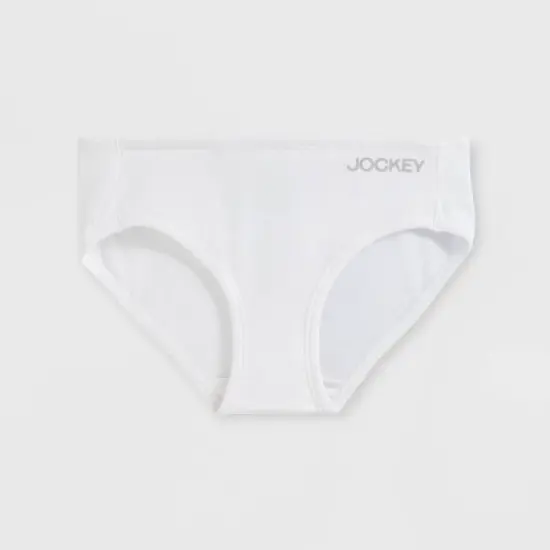 Jockey Generation&trade; Girls' 3pk Bikini - White/Navy Blue/Light Blue image {1}