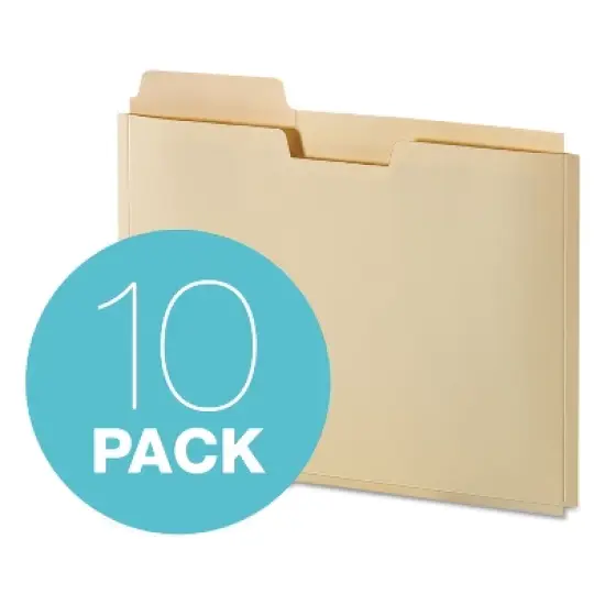 Pendaflex Expanding File Folder Pocket Letter 11 Point Manila 10/Pack FP153L10 image {4}
