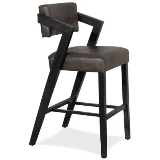Snyder Stationary Barstool Black - Hillsdale Furniture image {5}