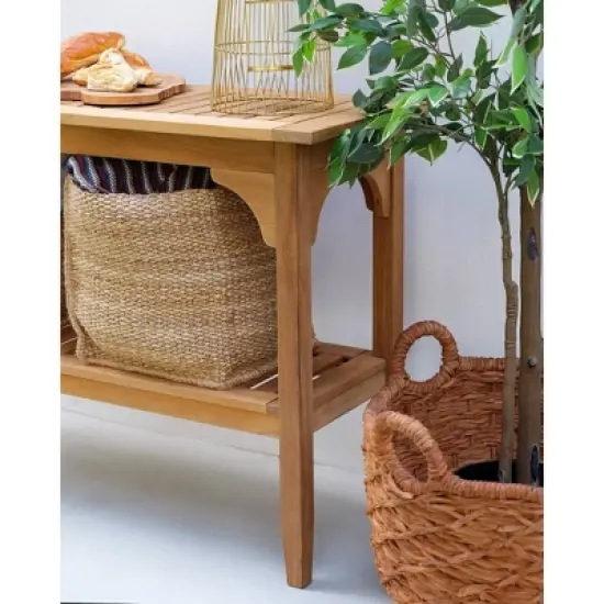 Caterina Teak Patio Buffet and Console Table - Cambridge Casual image {2}