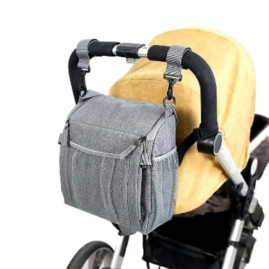 Multi-Use 3-in-1 Portable Travel Booster Seat and Bag, Travel Diaper Bag and Portable Booster Seat image {6}