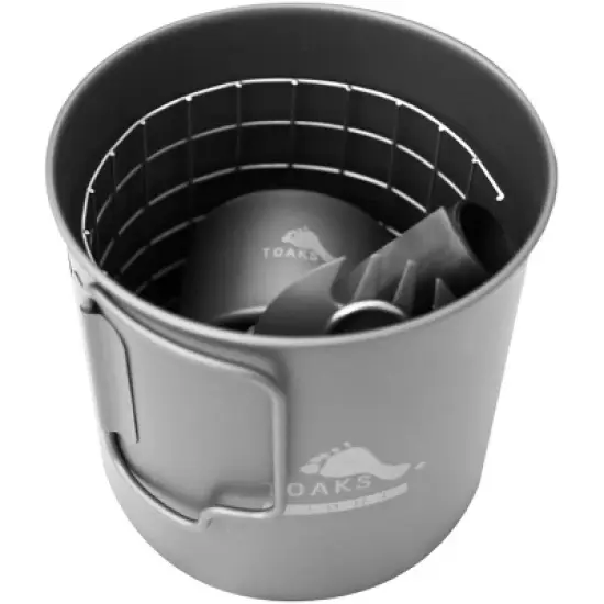 TOAKS Titanium Alcohol Stove Cook System image {2}