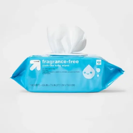 Fragrance-Free Baby Wipes - up & up&trade; (Select Count) image {2}