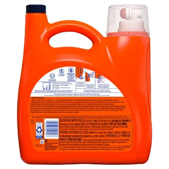Tide Plus Febreze Sport Active Fresh High Efficiency Liquid Laundry Detergent Soap image {11}