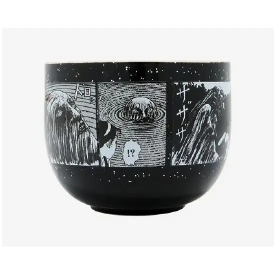 Junji Ito Collection Manga Ramen Bowl Bundle with Bowl, Bamboo Chopsticks Set image {2}