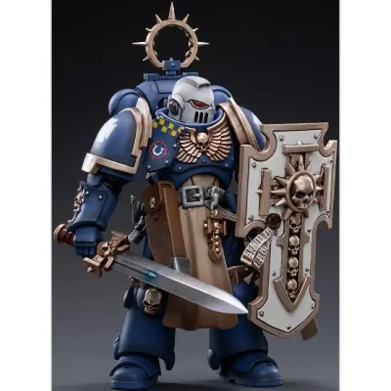 Ultramarines Bladeguard Veterans 03 1/18 Scale | Warhammer 40K | Joy Toy Action figures image {1}
