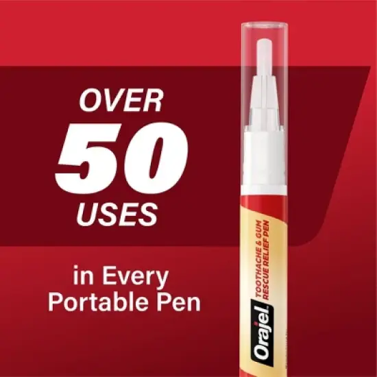 Orajel Tooth & Gum Pain Relief Pen Gel - 0.07oz image {4}
