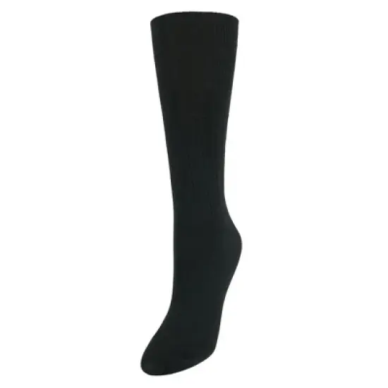 Windsor Collection Women's Cotton Blend Comfort Top Circulation Dress Socks image {1}