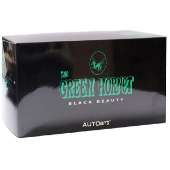 Black Beauty "The Green Hornet" (1966-1967) TV Series 1/18 Diecast Model Car by Autoart image {2}