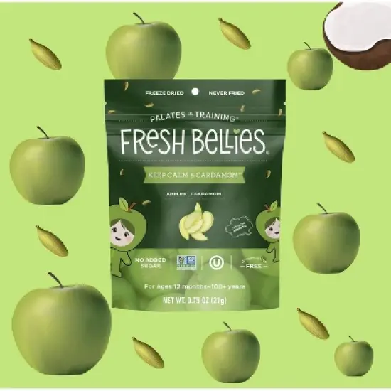 Fresh Bellies Keep Calm & Cardamom Baby Snacks - 0.75oz image {3}
