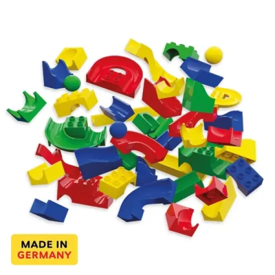 Hubelino Marble Run - 128-Piece Run Elements Expansion Set image {1}