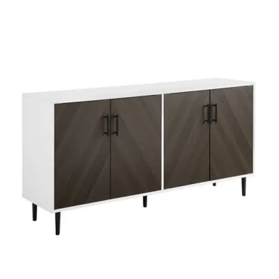 Angelo Modern Bookmatch 4 Door Sideboard - Saracina Home image {24}
