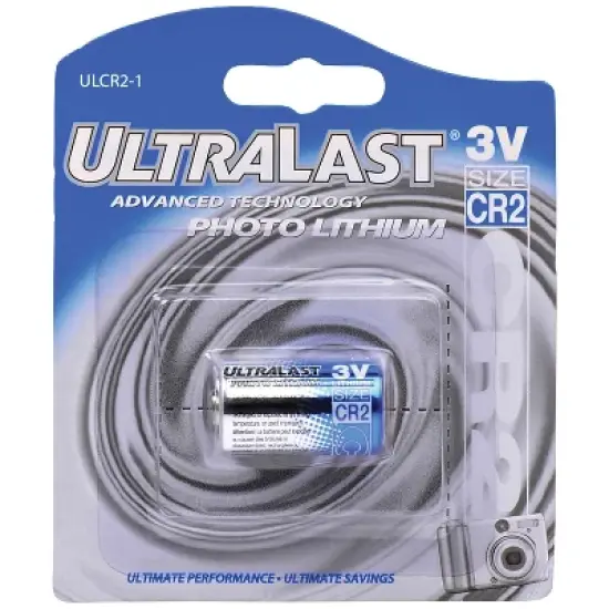Ultralast&reg; ULCR21 CR2 Replacement Battery in Multicolored image {2}