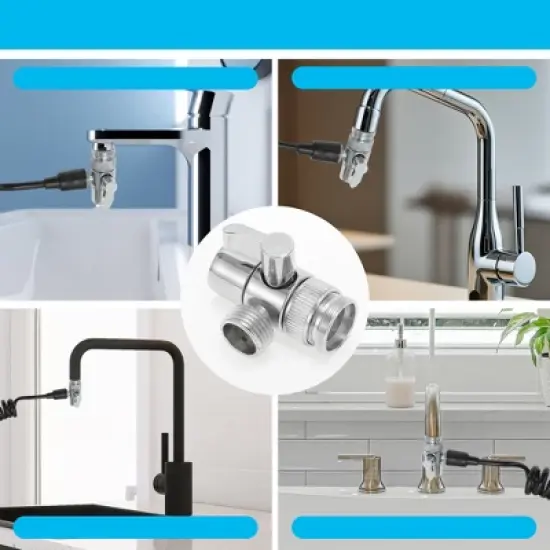 Unique Bargains Dog Shower Attachment 1 Set image {3}