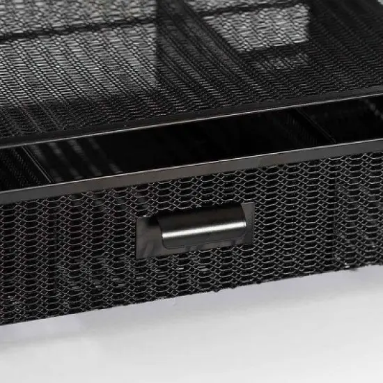 Blu Monaco Desk Organizer with File Sorters & Drawer image {5}