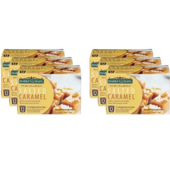 Market And Main Salted Caramel Coffee - Case of 6 - 12 ea image {2}
