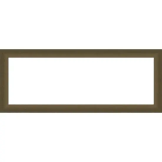 Amanti Art Blaine Light Bronze Narrow Framed Dry Erase Magnetic Board image {16}