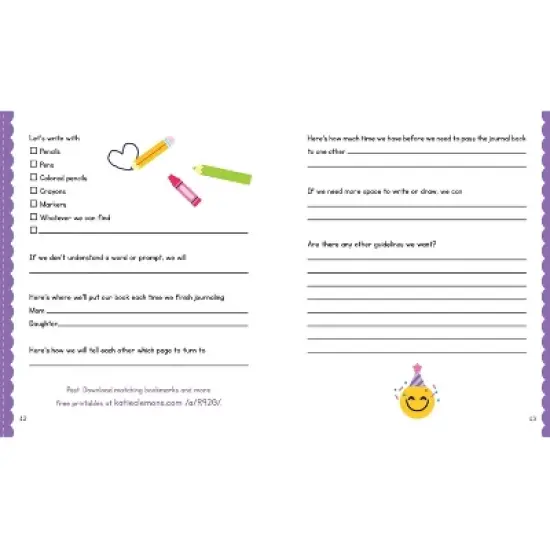 My First Mom and Daughter Journal - by  Katie Clemons (Paperback) image {6}