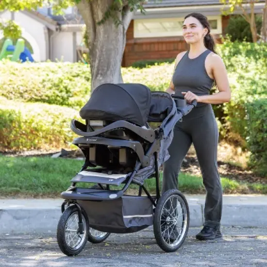 Baby Trend Expedition Jogger Travel System with EZ Lift Infant Car Seat - Black image {17}