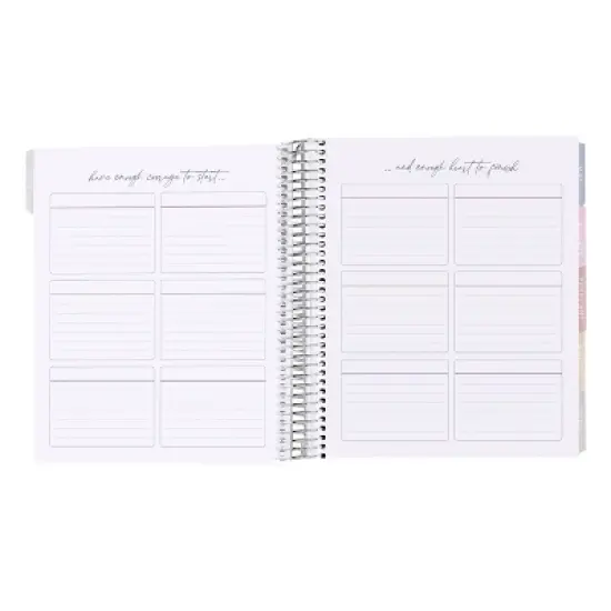 Erin Condren 2024 Planner 7"x9" Daily/Monthly Vertical Coiled Wildflowers image {3}