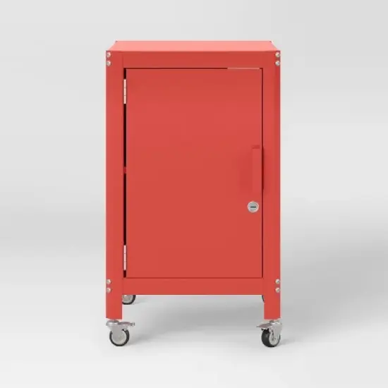 Metal Rolling Locker Dorm Storage Cabinet with Lock- Room Essentials&trade; image {3}