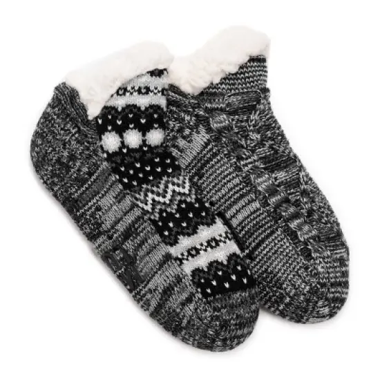 MUK LUKS Women's 2 Pack Short Cabin Sock image {1}