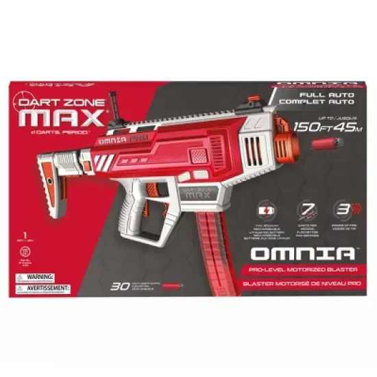 Dart Zone Max Omnia Pro Ultimate Battery Foam Dart Blaster Gen 2 with 30 Darts image {8}
