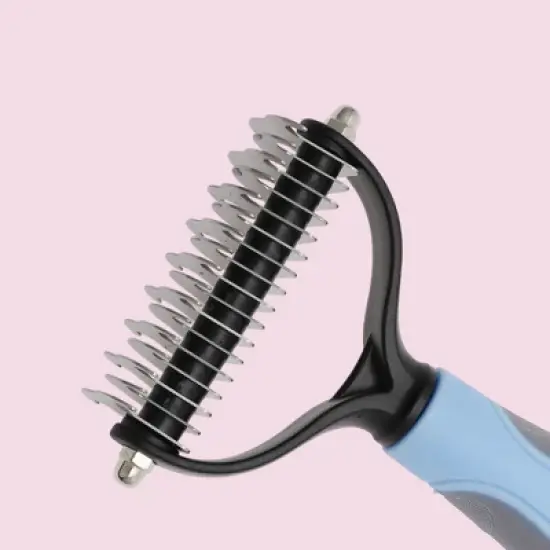 Unique Bargains Pets Grooming Supplies 6.69"x3.54" Blue 1 Pc image {3}