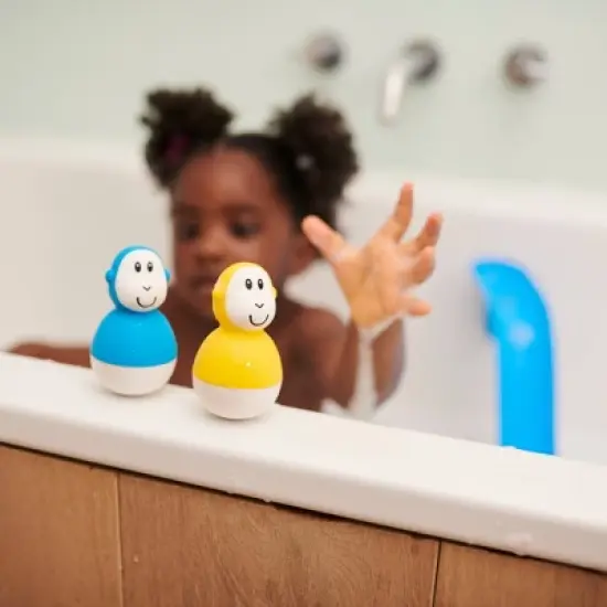 Matchstick Monkey Wobblers - Blue & Yellow image {4}