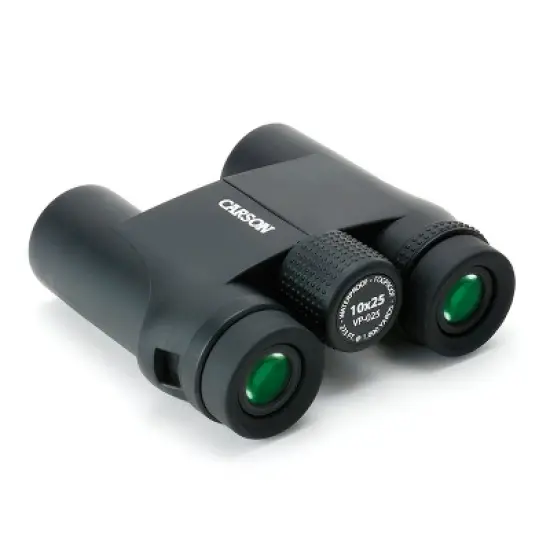 CARSON VP Series 10x 25 mm Compact Waterproof High-Definition Binoculars image {3}
