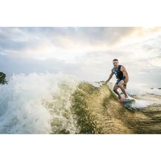 Airhead Men's Camo Cool Kwik Dry Neolite Flex Life Jacket Vest - Blue image {2}