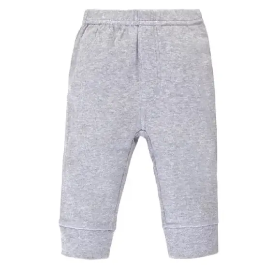 Touched by Nature Baby and Toddler Boy Organic Cotton Pants 4pk, Cactus image {3}