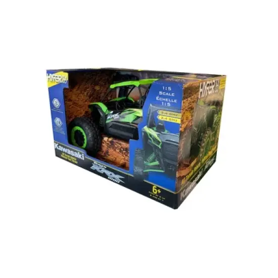 Hyper RC Kawasaki Teryx KRX 1000 - 1:5 Scale: Remote Control Vehicle with Battery-Powered ABS Construction image {7}