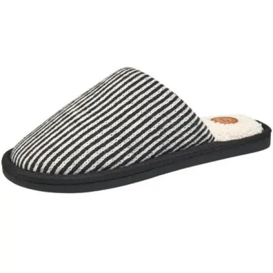 French Connection Women's Rib Knit Scuff Slippers image {5}