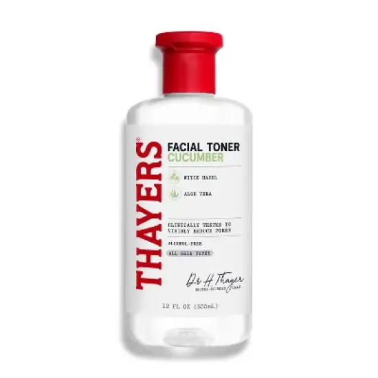 Thayers Natural Remedies Witch Hazel Alcohol Free Toner with Cucumber image {9}