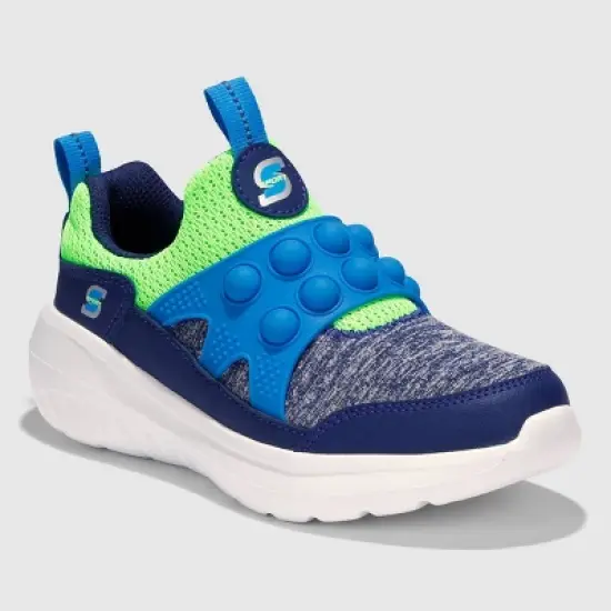 S Sport by Skechers Boys' Jeremy Sneakers - Blue/Green image {4}