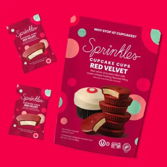 Sprinkles Chocolate Red Velvet Cups &ndash; 3.45oz image {3}