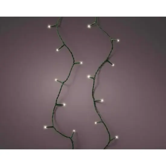 Celebrations Gold LED Clear/Warm White 250 ct Christmas Lights 61.35 ft. image {1}