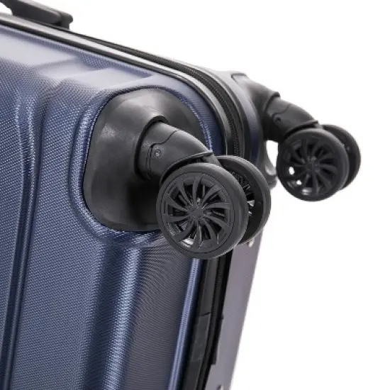 DUKAP Sense Lightweight Hardside Carry On Spinner Suitcase - Blue image {8}