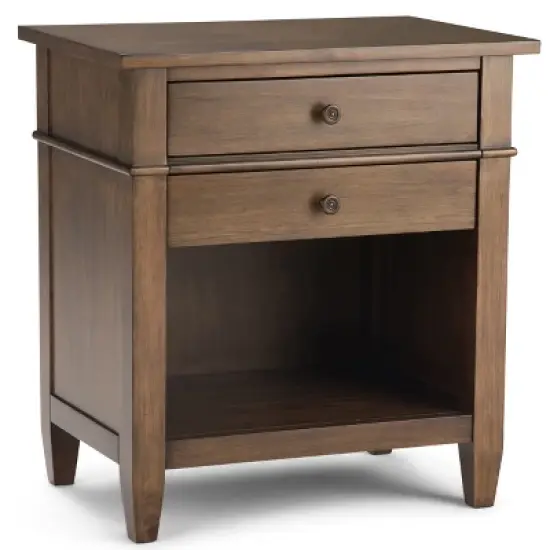 24" Sterling Solid Wood Nightstand - WyndenHall image {7}