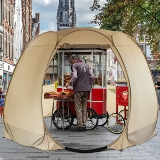 12'x12' Pop Up Portable Vendor Booth Gazebo - Alvantor image {4}