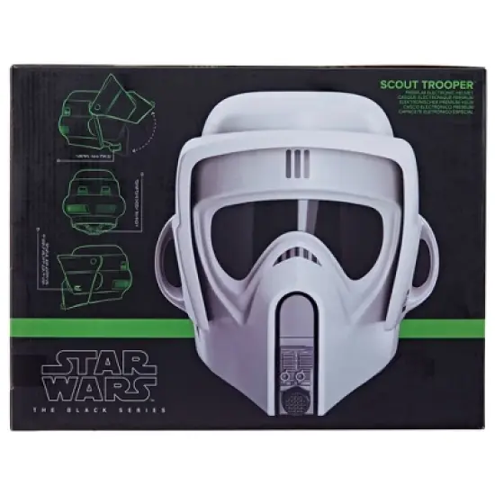Star Wars The Black Series Scout Trooper Premium Electronic Helmet image {4}