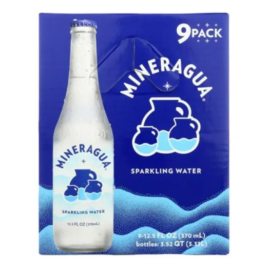 Mineragua Sparkling Water - Case of 9/12.5 fz image {5}