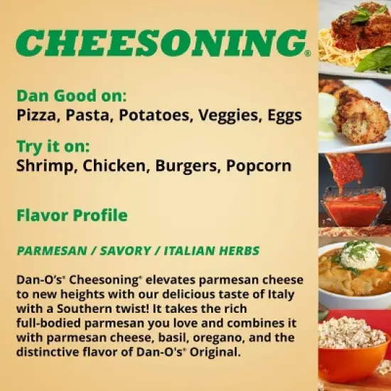 Dan-O's Cheesoning Seasoning - 2.6oz image {2}