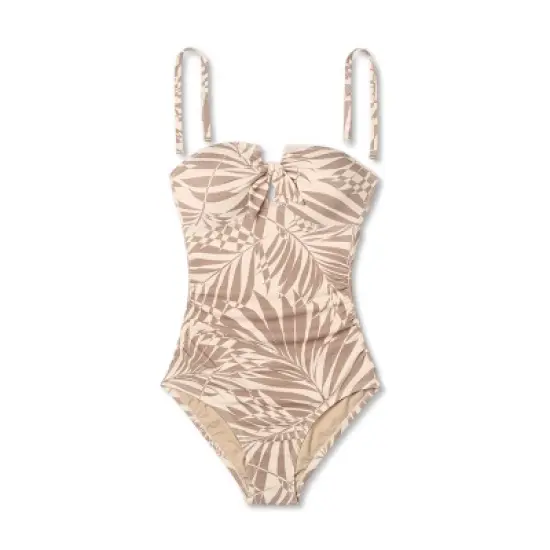 Women's Pique Bandeau Full Coverage One Piece Swimsuit - Kona Sol&trade; image {4}