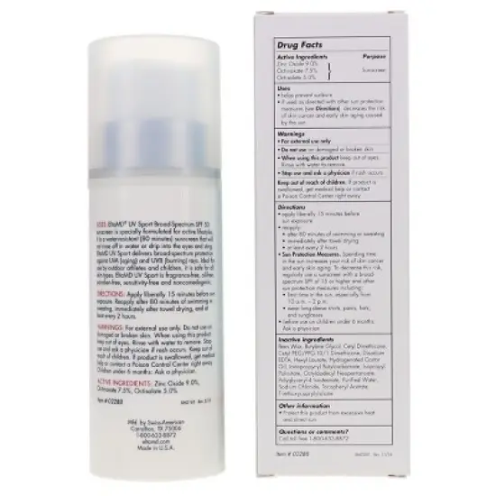 Elta MD UV Sport SPF 50 Broad Spectrum Water Resistant Sunscreen 7 oz image {7}