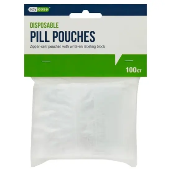 Ezy Dose Pill Pouches 100 ea image {1}